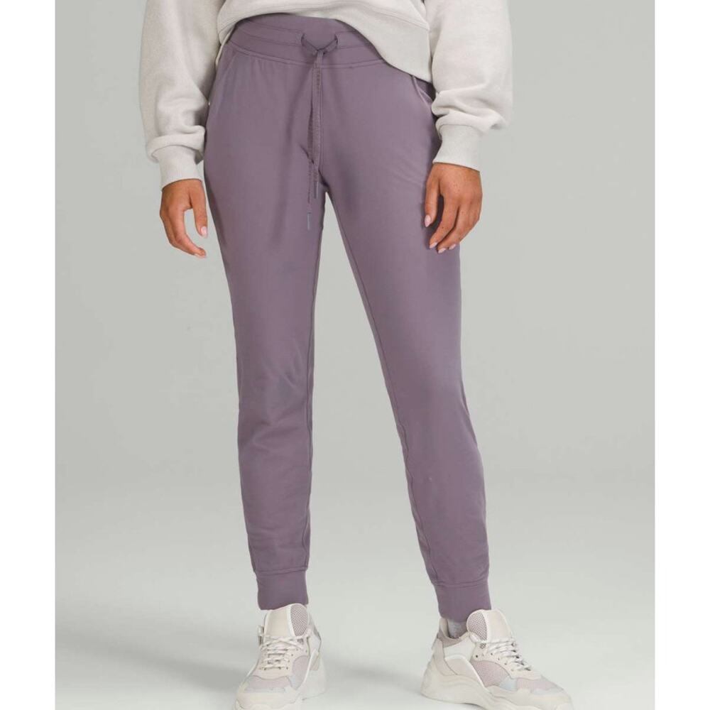 Lululemon Ready to Rulu HighRise Jogger Pants Dusky Lavender Purple Athleisure 4